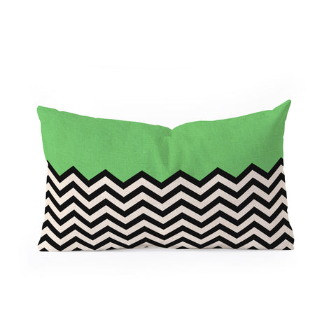 Bianca Green This Way Oblong Throw Pillow
