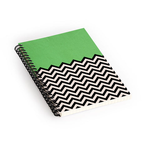 Bianca Green This Way Spiral Notebook