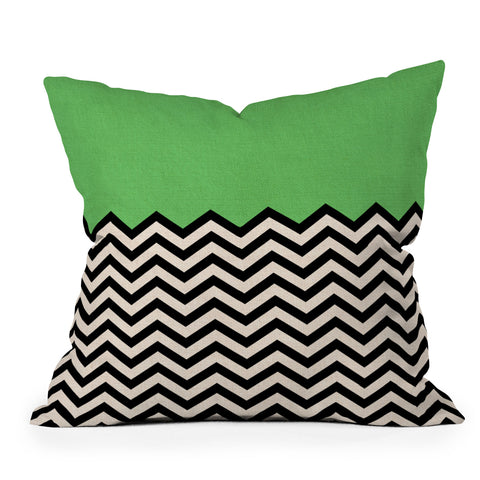 Bianca Green This Way Throw Pillow
