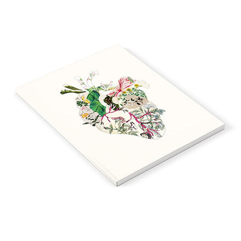 Bianca Green Vintage Botanical Heart Notebook