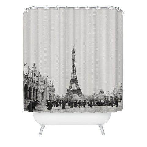 Bianca Green VINTAGE PARIS AROUND 1900 Shower Curtain