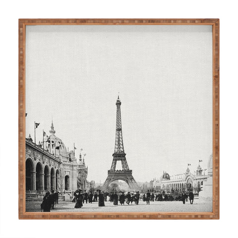 Bianca Green VINTAGE PARIS AROUND 1900 Square Tray