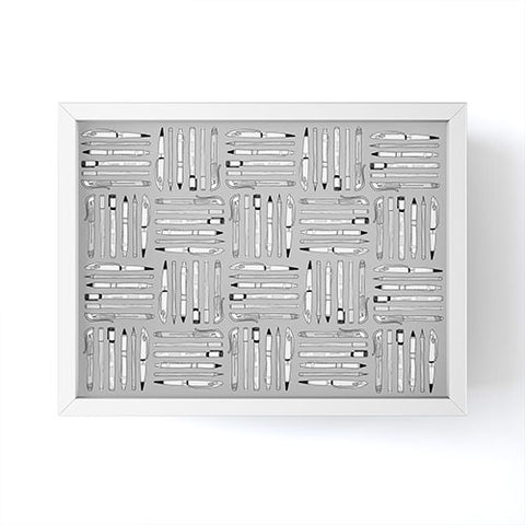 Bianca Green Weapons Of Mass Creation Grey Framed Mini Art Print