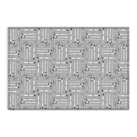 Bianca Green Weapons Of Mass Creation Grey Outdoor Rug