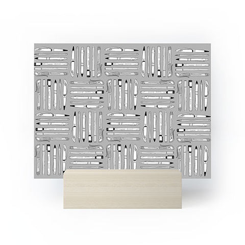 Bianca Green Weapons Of Mass Creation Grey Mini Art Print