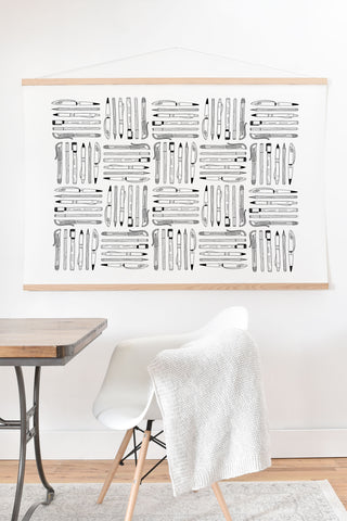 Bianca Green Weapons Of Mass Creation White Art Print And Hanger