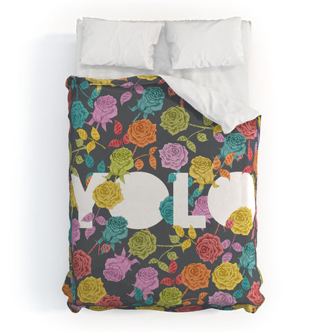 Bianca Green Yolo Duvet Cover