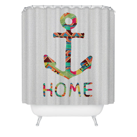 Bianca Green You Make Me Home Shower Curtain