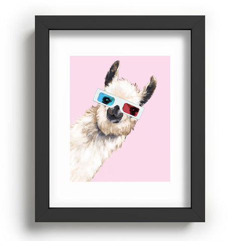 Big Nose Work 3D Glasses Llama Recessed Framing Rectangle
