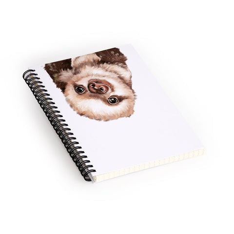 Big Nose Work Baby Sloth Spiral Notebook