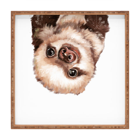 Big Nose Work Baby Sloth Square Tray