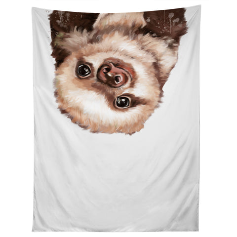 Big Nose Work Baby Sloth Tapestry
