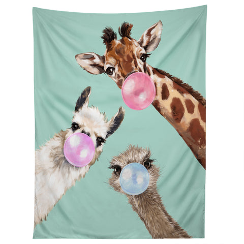 Big Nose Work Bubble Gum Gang in Green Tapestry