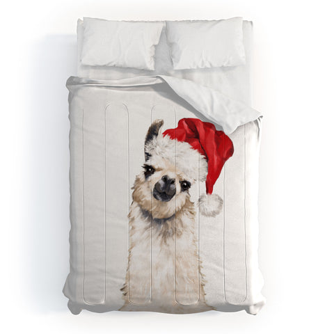 Big Nose Work Christmas Llama Comforter