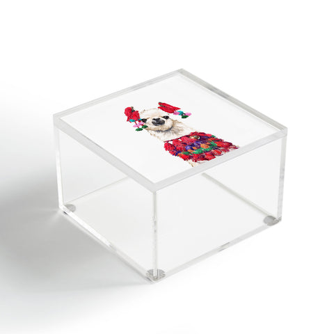 Big Nose Work Coolest Llama Acrylic Box