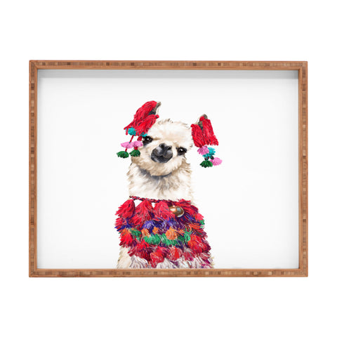Big Nose Work Coolest Llama Rectangular Tray