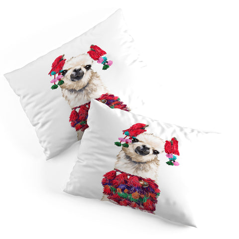Big Nose Work Coolest Llama Pillow Shams