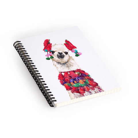 Big Nose Work Coolest Llama Spiral Notebook