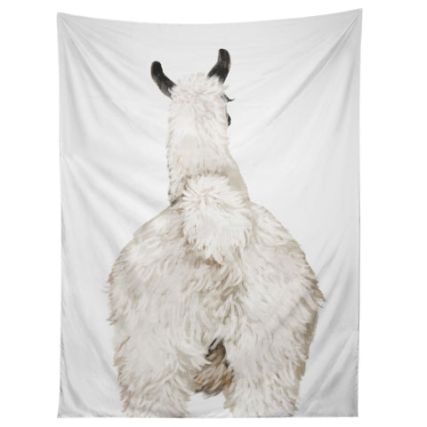 Big Nose Work Llama Butt Tapestry