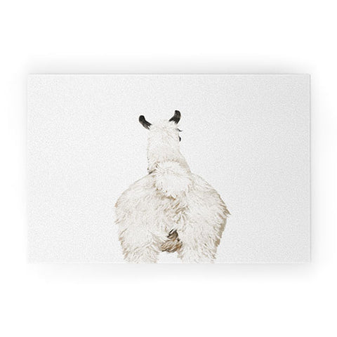 Big Nose Work Llama Butt Welcome Mat