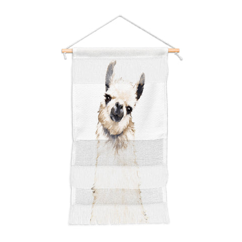 Big Nose Work Llama Portrait Wall Hanging Portrait