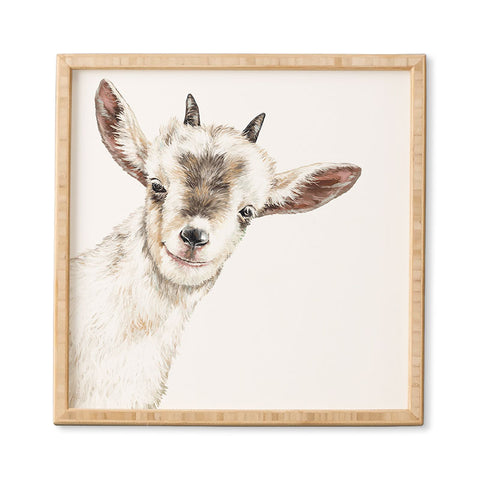 Big Nose Work Oh My Sneaky Goat Framed Wall Art