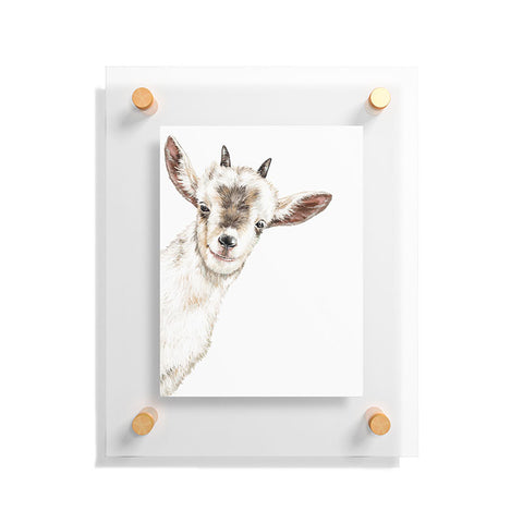 Big Nose Work Oh My Sneaky Goat Floating Acrylic Print