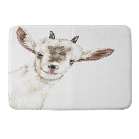 Big Nose Work Oh My Sneaky Goat Memory Foam Bath Mat