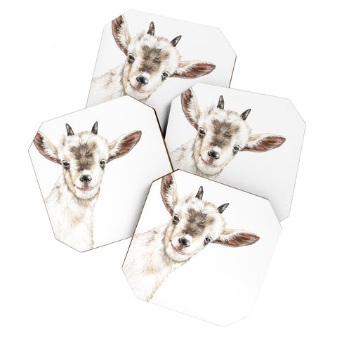 Big Nose Work Oh My Sneaky Goat Coaster Set