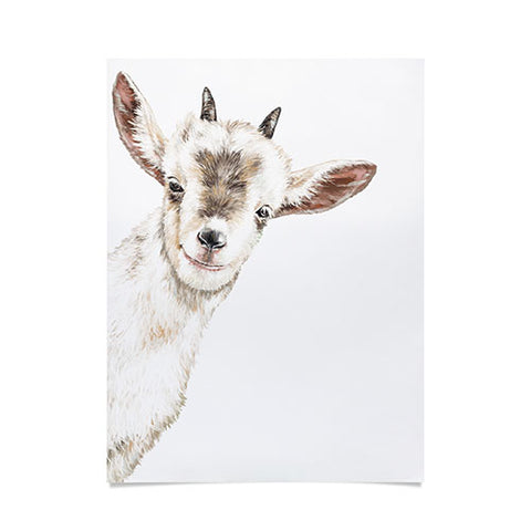 Big Nose Work Oh My Sneaky Goat Poster