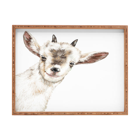 Big Nose Work Oh My Sneaky Goat Rectangular Tray