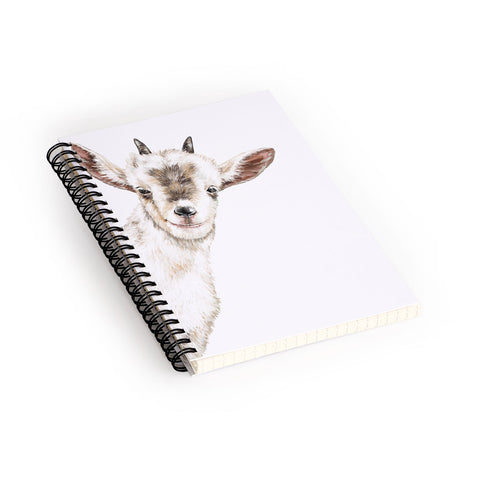 Big Nose Work Oh My Sneaky Goat Spiral Notebook