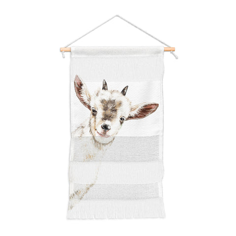 Big Nose Work Oh My Sneaky Goat Wall Hanging Portrait
