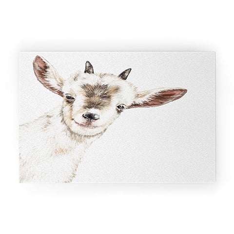 Big Nose Work Oh My Sneaky Goat Welcome Mat