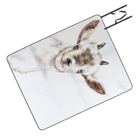 Big Nose Work Oh My Sneaky Goat Picnic Blanket
