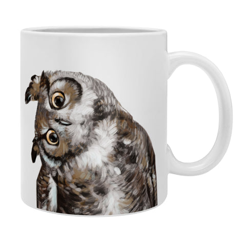 Big Nose Work Owl I Coffee Mug