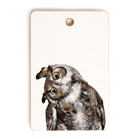 Big Nose Work Owl I Cutting Board Rectangle