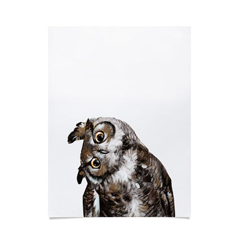 Big Nose Work Owl I Poster