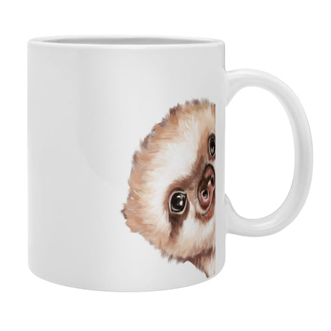 Big Nose Work Sneaky Baby Sloth Coffee Mug