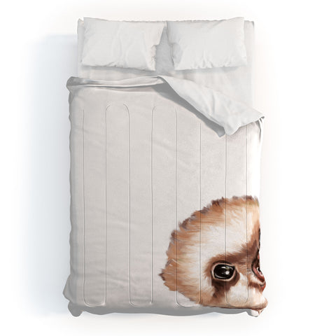 Big Nose Work Sneaky Baby Sloth Comforter