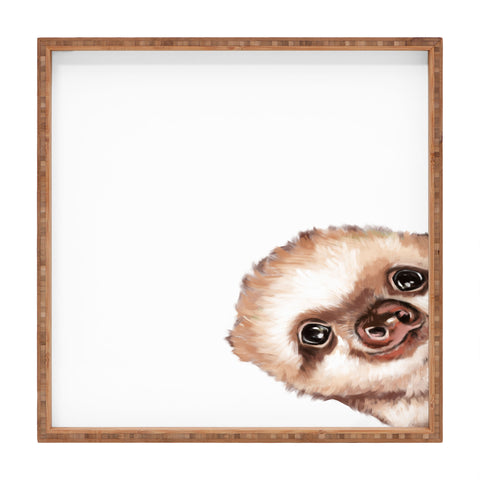 Big Nose Work Sneaky Baby Sloth Square Tray