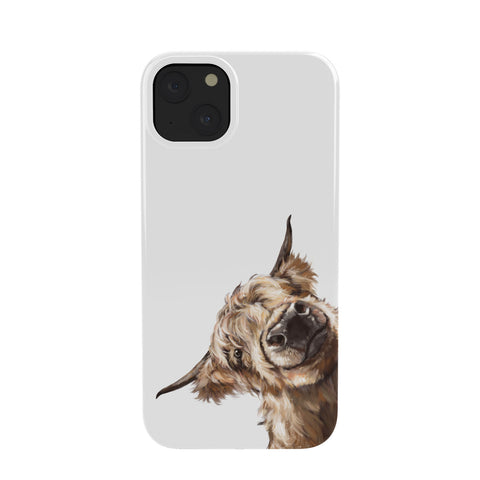 Big Nose Work Sneaky Highland Cow Phone Case