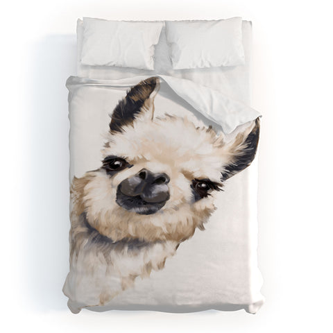 Big Nose Work Sneaky Llama Duvet Cover