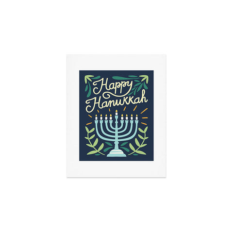 Bigdreamplanners Happy Hanukkah Art Print