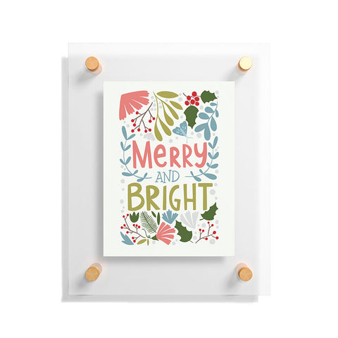 Bigdreamplanners Merry and bright I Floating Acrylic Print