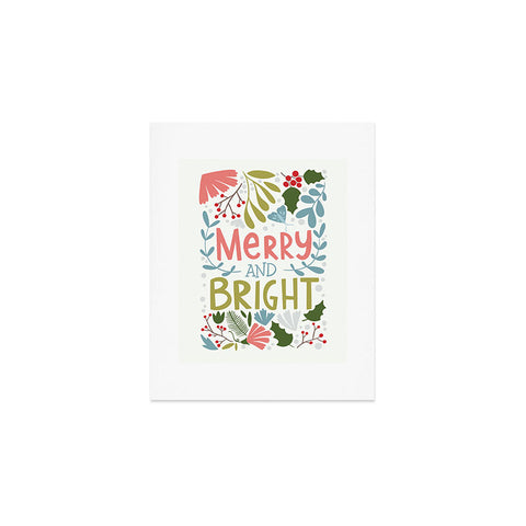 Bigdreamplanners Merry and bright I Art Print