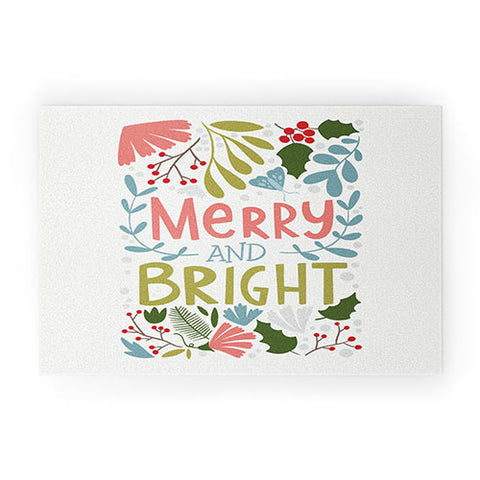 Bigdreamplanners Merry and bright I Welcome Mat
