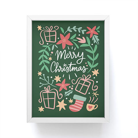 Bigdreamplanners Merry Christmas I Framed Mini Art Print