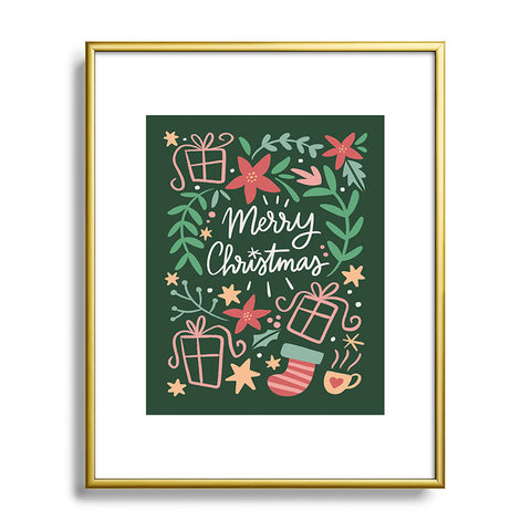 Bigdreamplanners Merry Christmas I Metal Framed Art Print