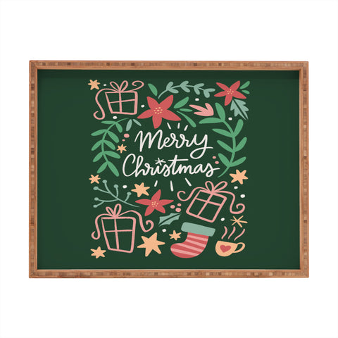 Bigdreamplanners Merry Christmas I Rectangular Tray